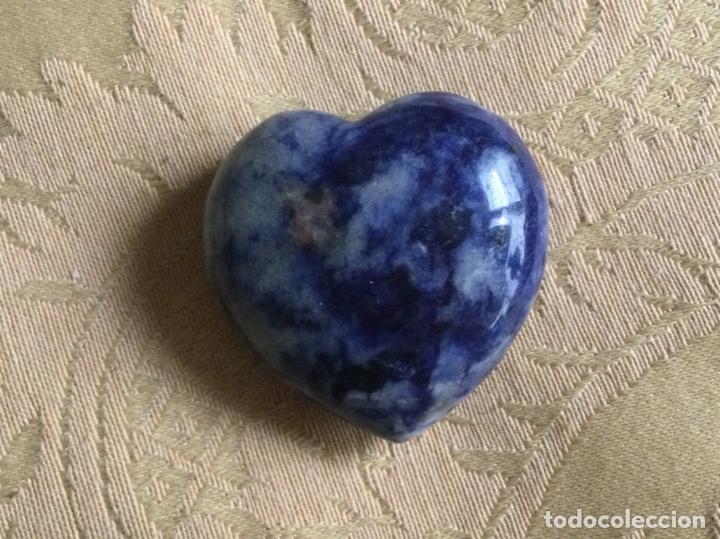 Coleccionismo de minerales: CORAZON DE CUARZO AZUL - Foto 1