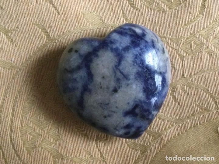 Coleccionismo de minerales: CORAZON DE CUARZO AZUL - Foto 2