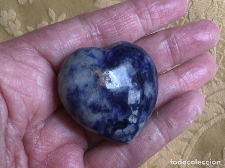 Coleccionismo de minerales: CORAZON DE CUARZO AZUL - Foto 3