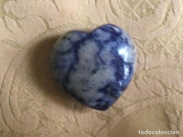 Coleccionismo de minerales: CORAZON DE CUARZO AZUL - Foto 4