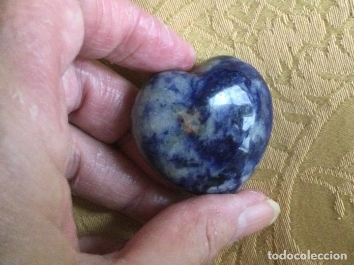 Coleccionismo de minerales: CORAZON DE CUARZO AZUL - Foto 5