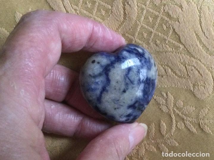 Coleccionismo de minerales: CORAZON DE CUARZO AZUL - Foto 6