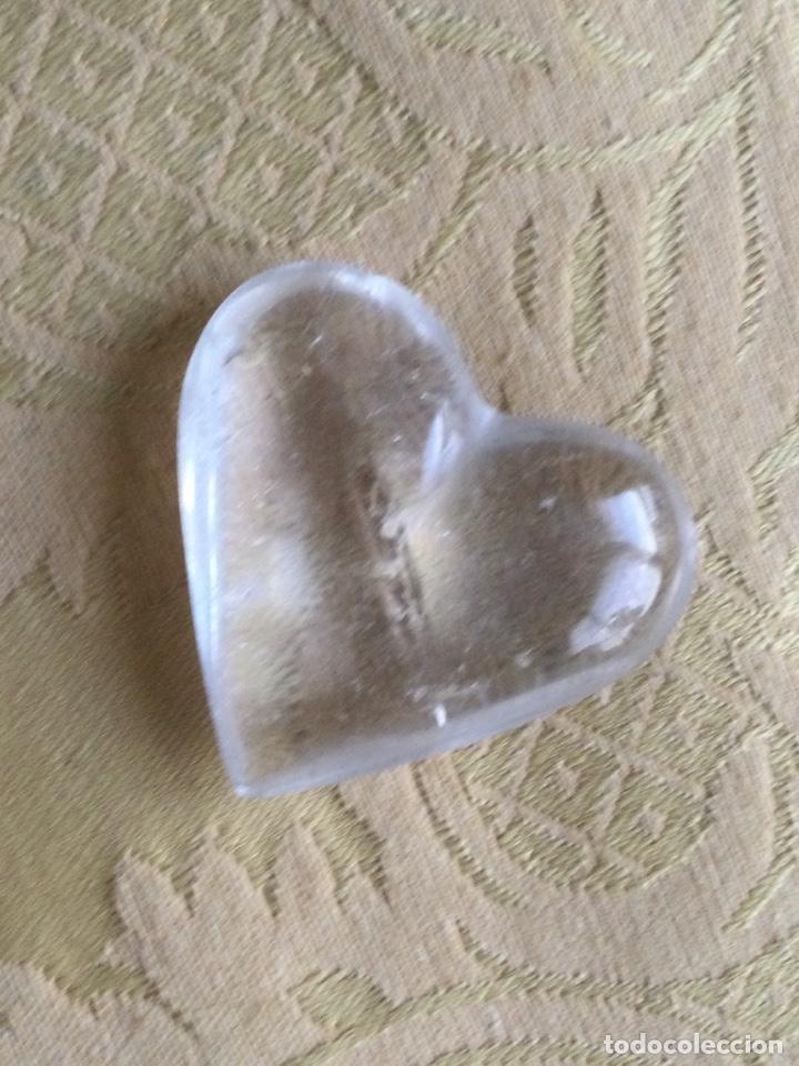 Coleccionismo de minerales: CRISTAL DE ROCA, CUAZO, CON FORMA DE CORAZON - Foto 3