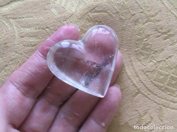 Coleccionismo de minerales: CRISTAL DE ROCA, CUAZO, CON FORMA DE CORAZON - Foto 4