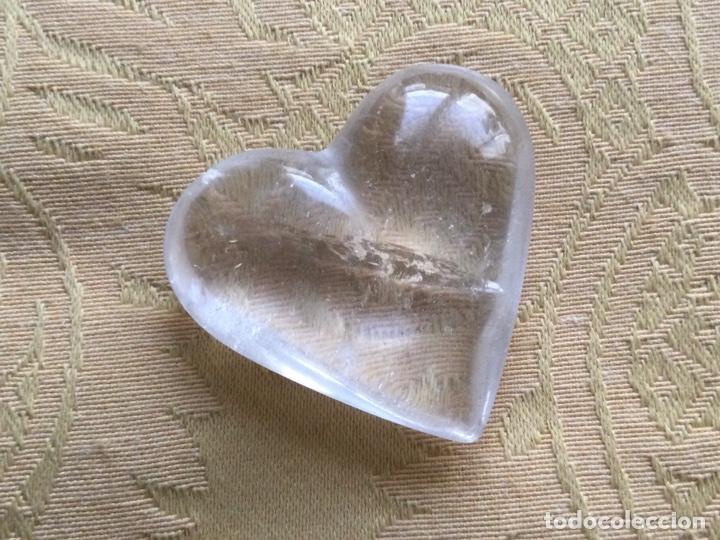 Coleccionismo de minerales: CRISTAL DE ROCA, CUAZO, CON FORMA DE CORAZON - Foto 5