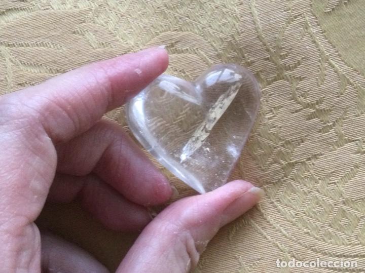 Coleccionismo de minerales: CRISTAL DE ROCA, CUAZO, CON FORMA DE CORAZON - Foto 7