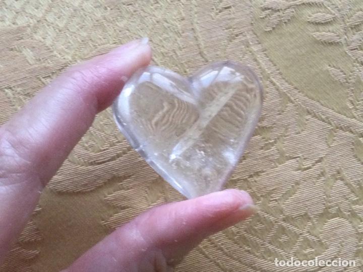 Coleccionismo de minerales: CRISTAL DE ROCA, CUAZO, CON FORMA DE CORAZON - Foto 10