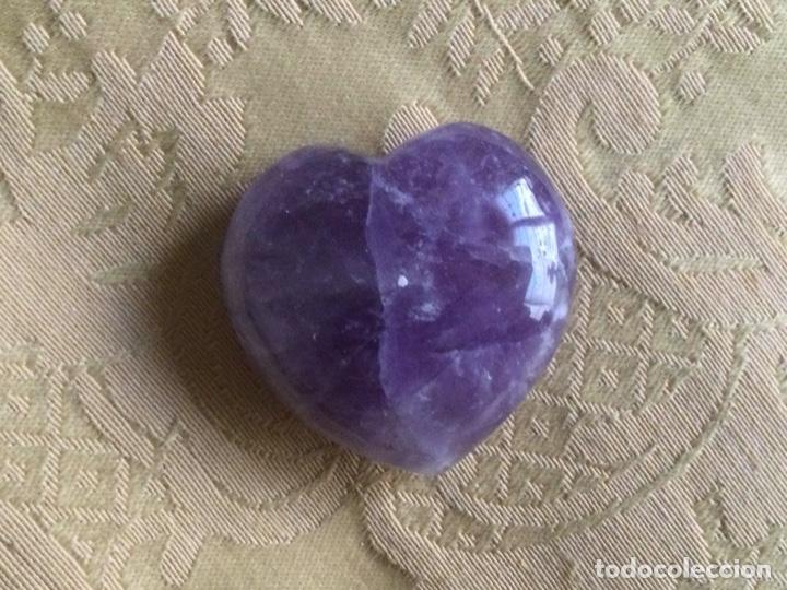 Coleccionismo de minerales: CORAZON CUARZO AMATISTA - Foto 7