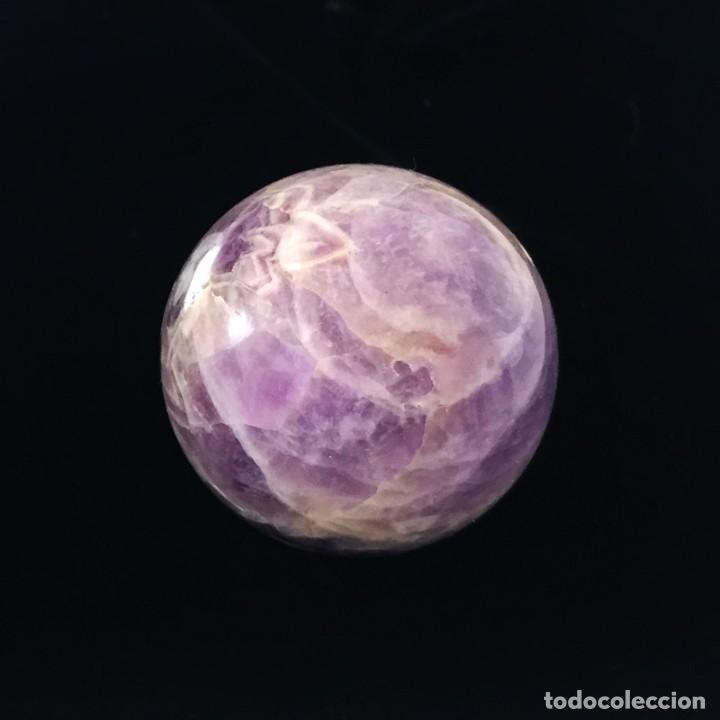 Coleccionismo de minerales: Amatista de Brasil Calidad Esfera 3,7cm