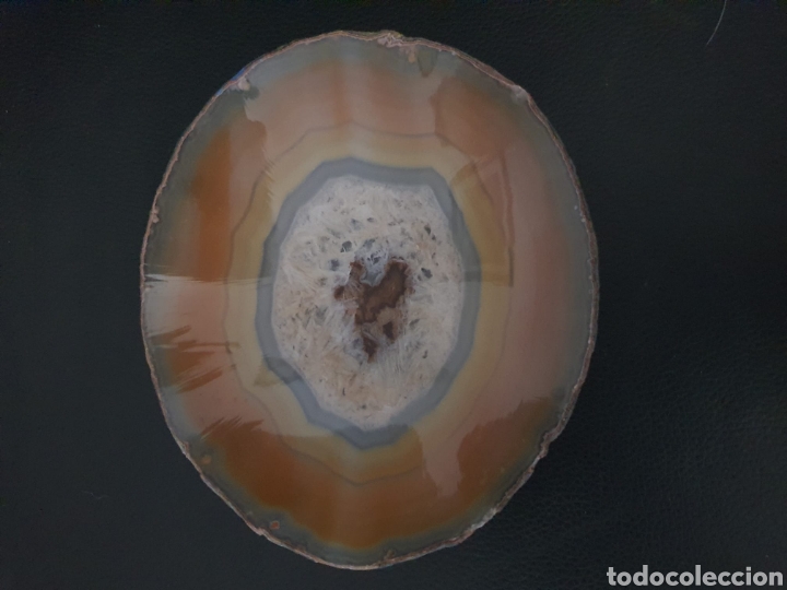 Coleccionismo de minerales: Plato Agata - Foto 1