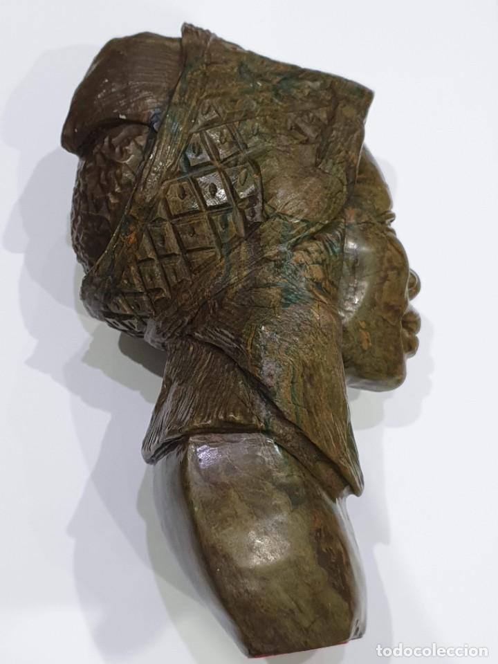 Coleccionismo de minerales: Figura de serpentina - Foto 2