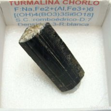 Collezionismo di minerali: TURMALINA NEGRA (CHORLO). Lote 280595203