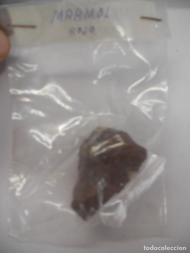Coleccionismo de minerales: PIEDRA MARMOL ROJO - Foto 1