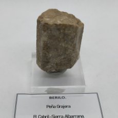 Coleccionismo de minerales: BERILO - MINERAL