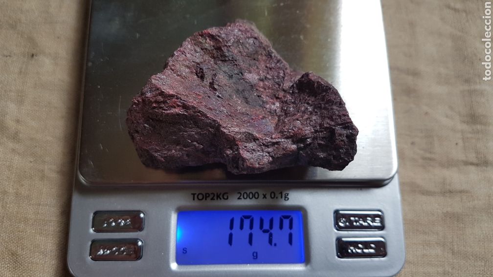 Coleccionismo de minerales: Roca cinabrio 174 gramos - Foto 2