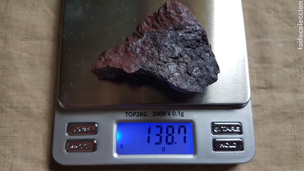 Coleccionismo de minerales: Roca cinabrio 138 gramos - Foto 2