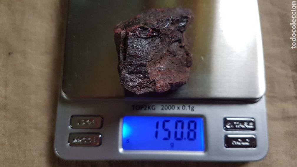 Coleccionismo de minerales: Roca cinabrio 150 gramos - Foto 2