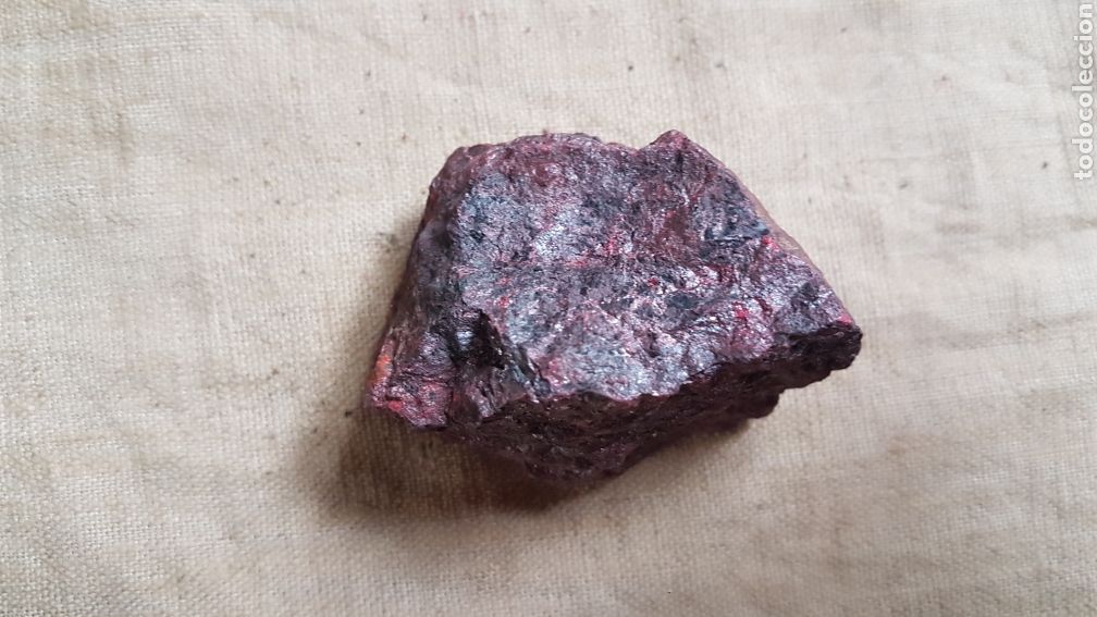 Coleccionismo de minerales: Roca cinabrio 142 gramos - Foto 2