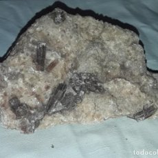 Collezionismo di minerali: MAGNIFICA PIEZA DE COLECCIÓN ARAGONITOS EN MATRIZ DE YESO MINERAL NATURAL 15X10X6CMCM 767GR. Lote 293780218