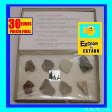 Coleccionismo de minerales: LAVA DE LAS ISLAS CANARIAS - PUZOLANA BASALTO FONOLITA OBSIDIANA - ORIGINAL AÑOS 70 - 30 € FINAL