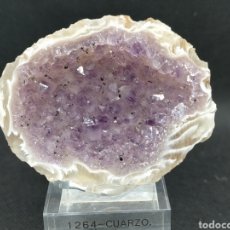 Coleccionismo de minerales: AGATA + CUARZO AMATISTA - MINERAL