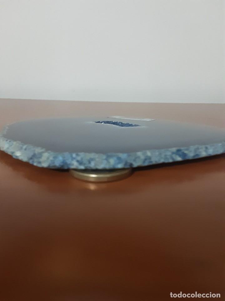 Coleccionismo de minerales: MINERAL AGATA AZUL - Foto 4