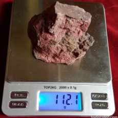 Coleccionismo de minerales: ROCA CINABRIO 112 GRAMOS. Lote 322068073