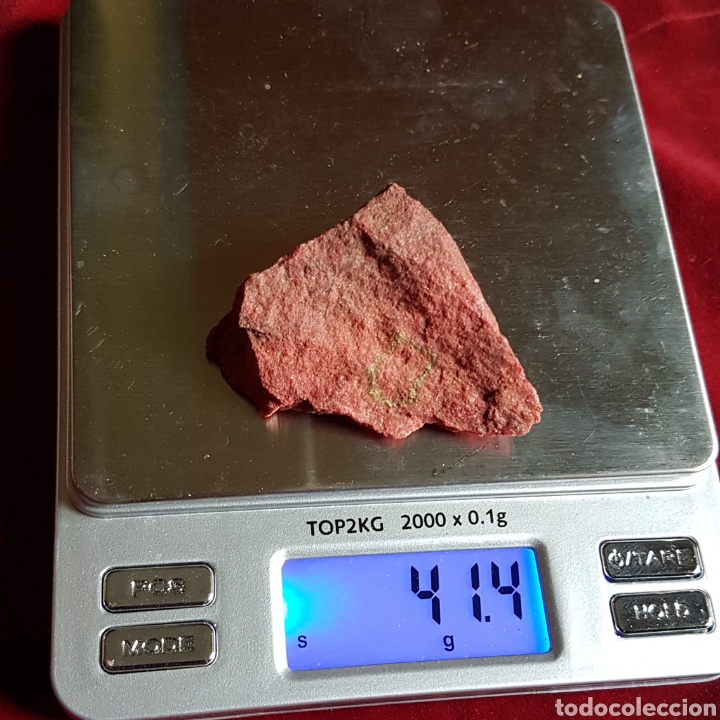 Coleccionismo de minerales: Roca cinabrio 41 gramos - Foto 1