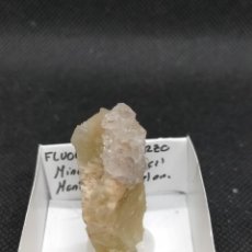 Coleccionismo de minerales: FLUORITA + CUARZO - MINERAL 4X4. Lote 324178768