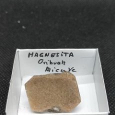 Coleccionismo de minerales: MAGNESITA - MINERAL 4X4. Lote 327033643