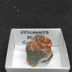 Coleccionismo de minerales: HEULANDITA - MINERAL 4X4. Lote 327033928