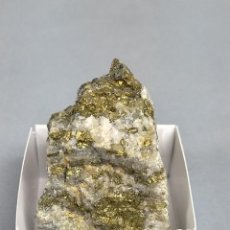 Coleccionismo de minerales: CALCOPIRITA - MINERAL 4X4. Lote 335997373