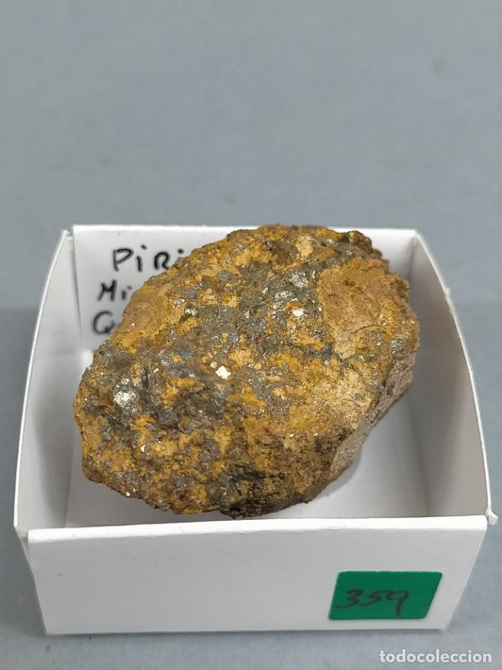 Coleccionismo de minerales: PIRITA - MINERAL. 4X4 - Foto 1
