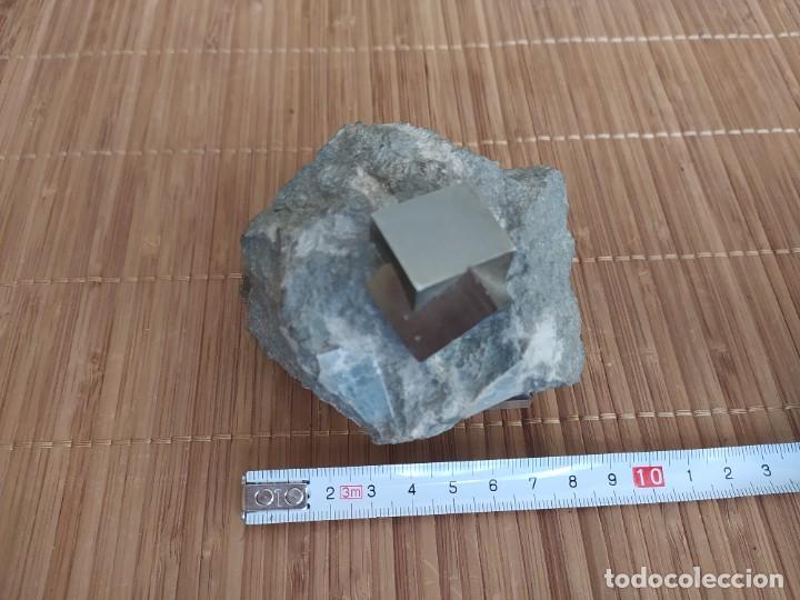 Coleccionismo de minerales: PIRITAS INCRUSTADAS EN PIEDRA - Foto 1
