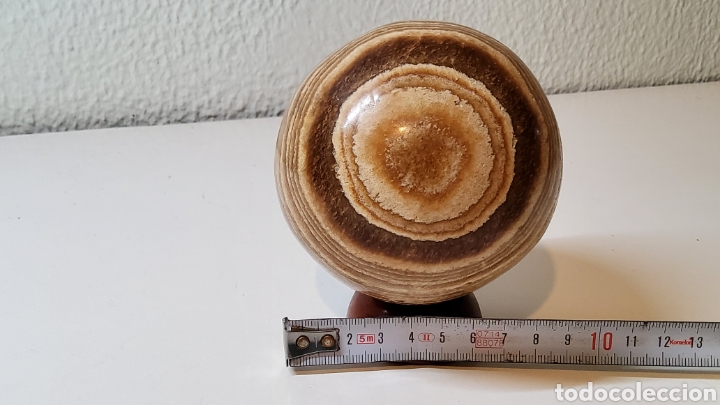 Coleccionismo de minerales: Esfera de m&aacute;rmol decorativa - Foto 2