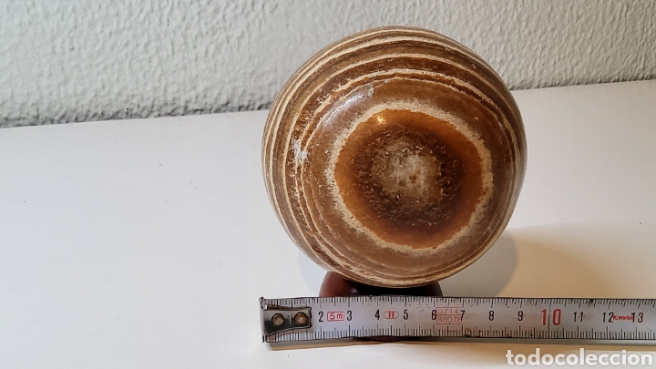 Coleccionismo de minerales: Esfera de m&aacute;rmol decorativa - Foto 3