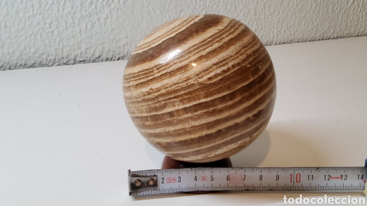 Coleccionismo de minerales: Esfera de m&aacute;rmol decorativa - Foto 1