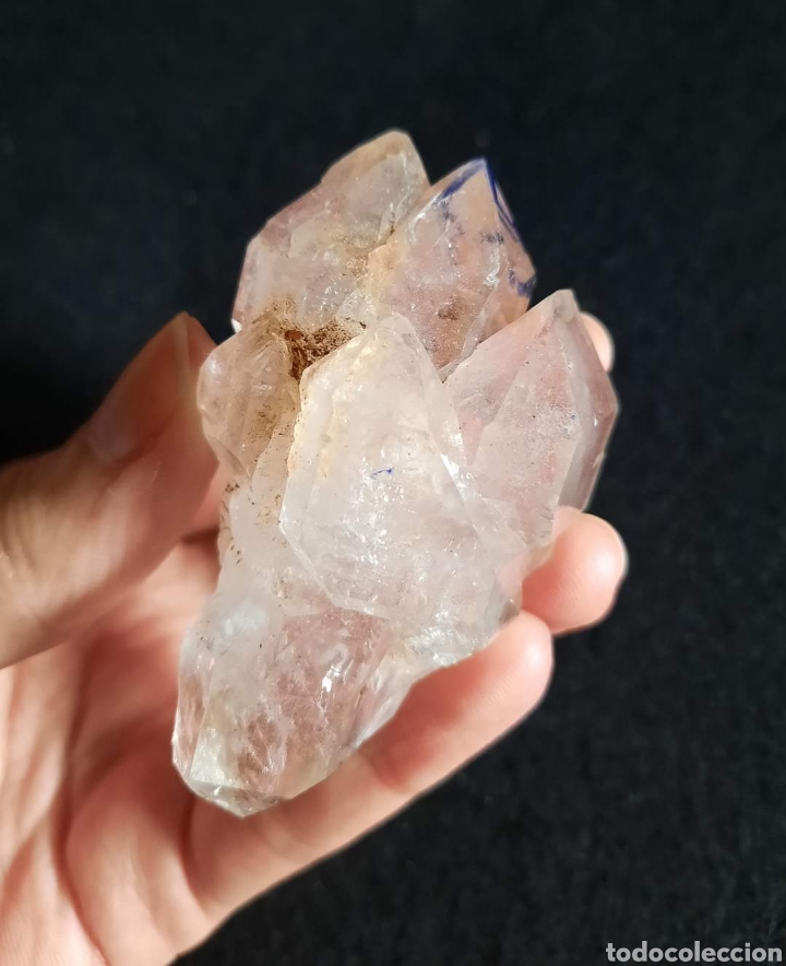 Coleccionismo de minerales: Cuarzo Maestro Elestial Enhydro. - Foto 3
