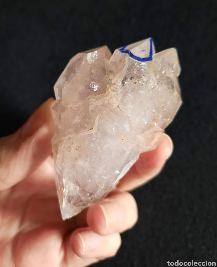 Coleccionismo de minerales: Cuarzo Maestro Elestial Enhydro. - Foto 5