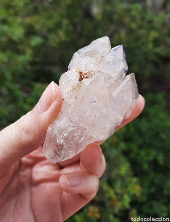 Coleccionismo de minerales: Cuarzo Maestro Elestial Enhydro. - Foto 8