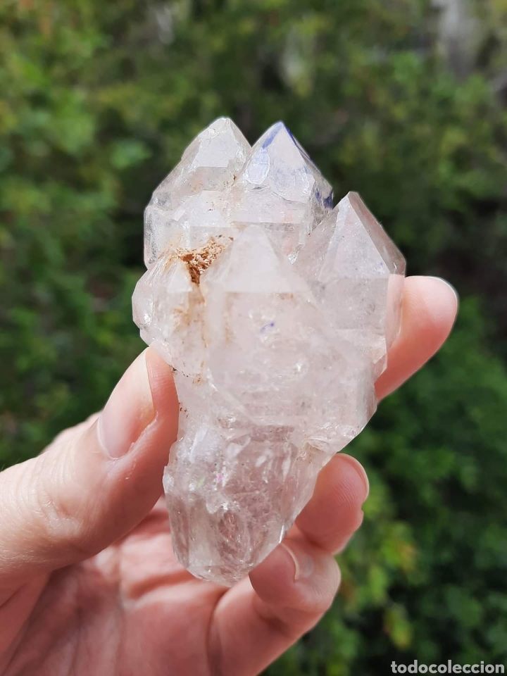 Coleccionismo de minerales: Cuarzo Maestro Elestial Enhydro. - Foto 9