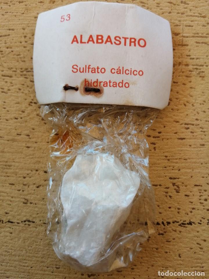 Coleccionismo de minerales: Alabastro, N&deg;53, Obsequio de La Casera - Foto 1