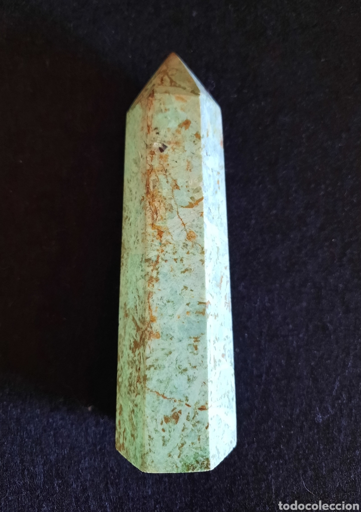 Coleccionismo de minerales: Punta De Turquesa Natural 123gr - Foto 3