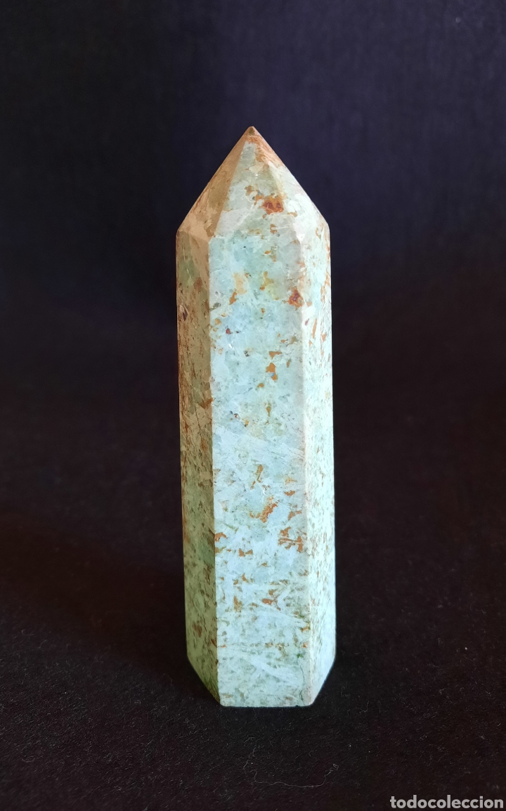 Coleccionismo de minerales: Punta De Turquesa Natural 123gr - Foto 6