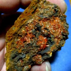 Colecionismo de minerais: CROCOITA-DUNDAS-TASMANIA S221. Lote 363039015