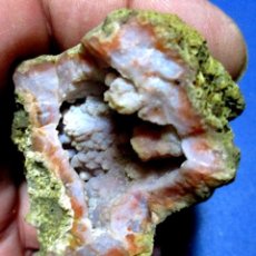 Coleccionismo de minerales: CALCEDONIA Y ÁGATA-EL HAOUZ-MARRUECOS S214. Lote 363039835