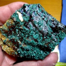 Coleccionismo de minerales: BROCHANTITA-GOULMIMA-MARRUECOS S207. Lote 363040915