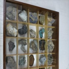 Coleccionismo de minerales: CAJA MINERALES. Lote 363207025