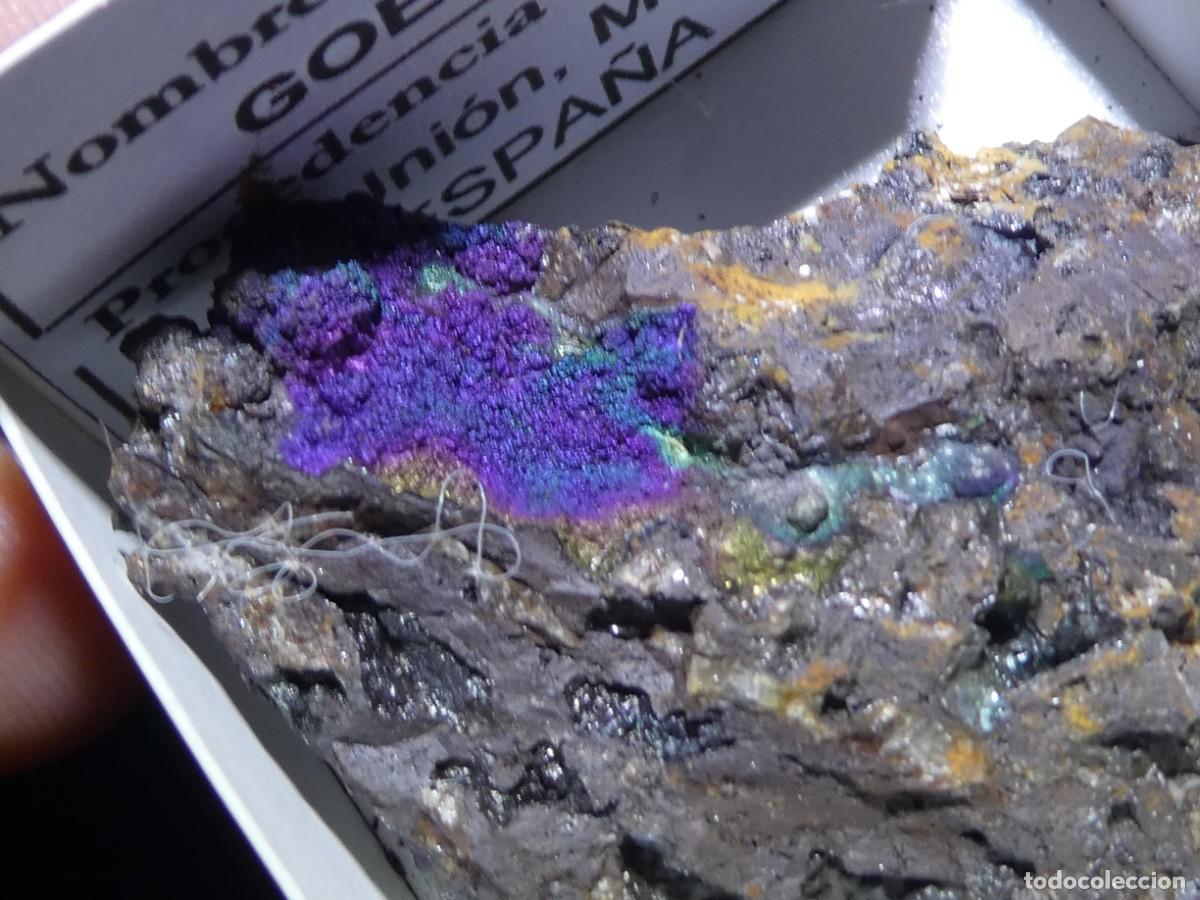Coleccionismo de minerales: (258) GOETHITA IRISADA. MURCIA. ESPA&Ntilde;A. - Foto 1