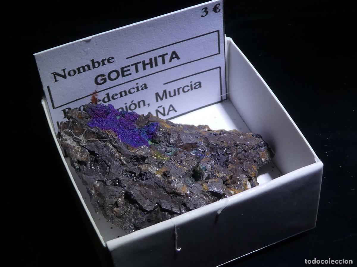 Coleccionismo de minerales: (258) GOETHITA IRISADA. MURCIA. ESPA&Ntilde;A. - Foto 2